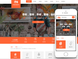 养老机构网站建设