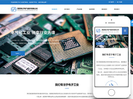 电子电器服务网站建设