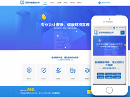 会计代账服务公司网站制作